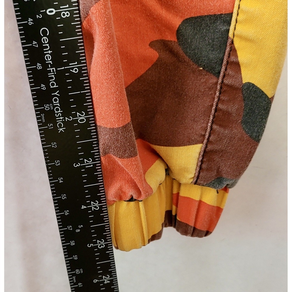 VIP Camo Cargo‎ Pants Tactical Belt Orange & Black Grunge Junior Size 3/26 - Picture 7 of 8